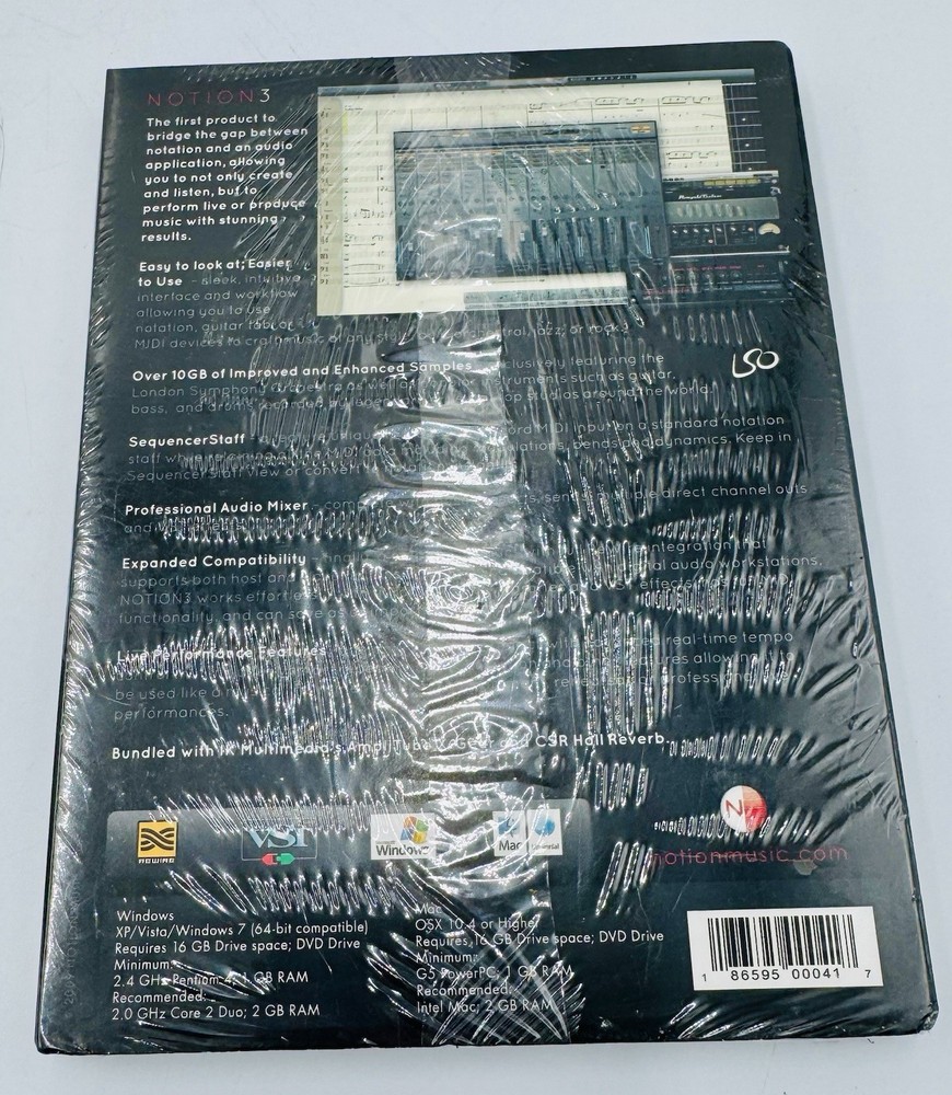 NOTION 3.0 - An advanced music program for Mac & PC