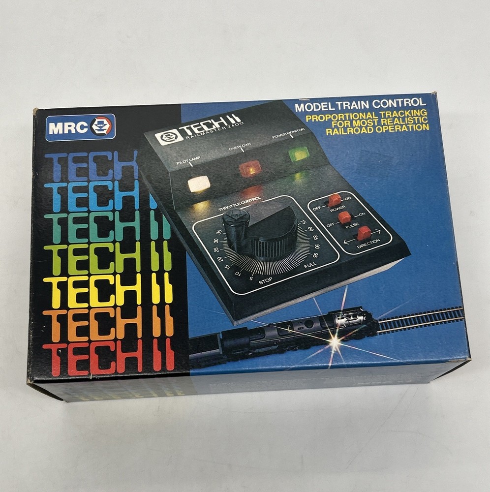 MRC Tech II Railmaster 2400 Railroad Model Train Control Transformer