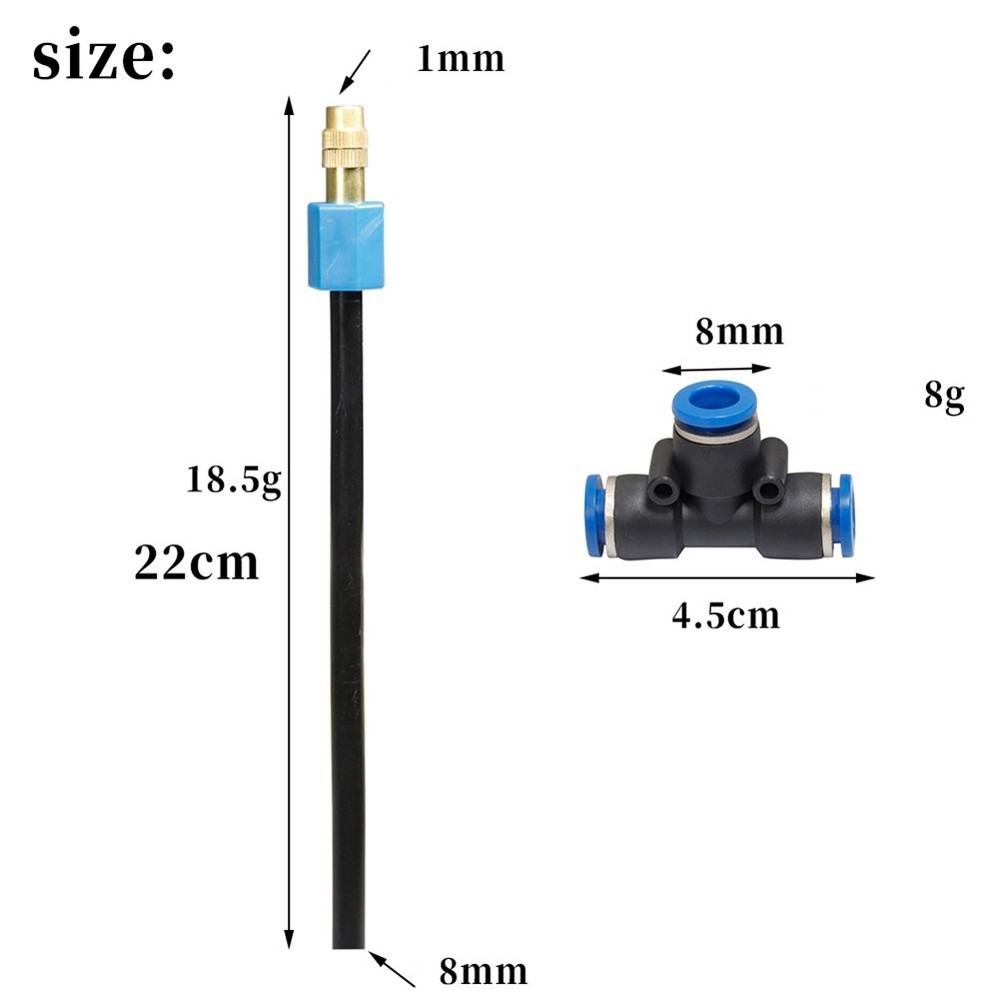 Irrigation System Copper Nozzle 1 Set??Adjustable 5M Size Automatic Spraying