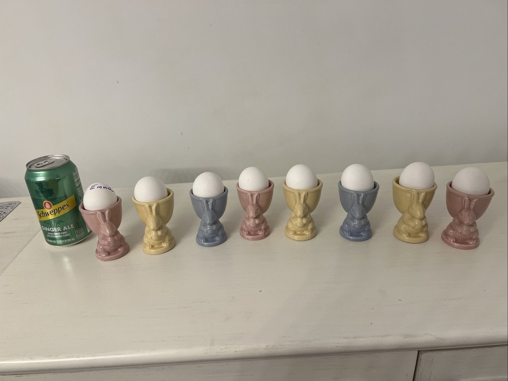 Easter bunny place card holders