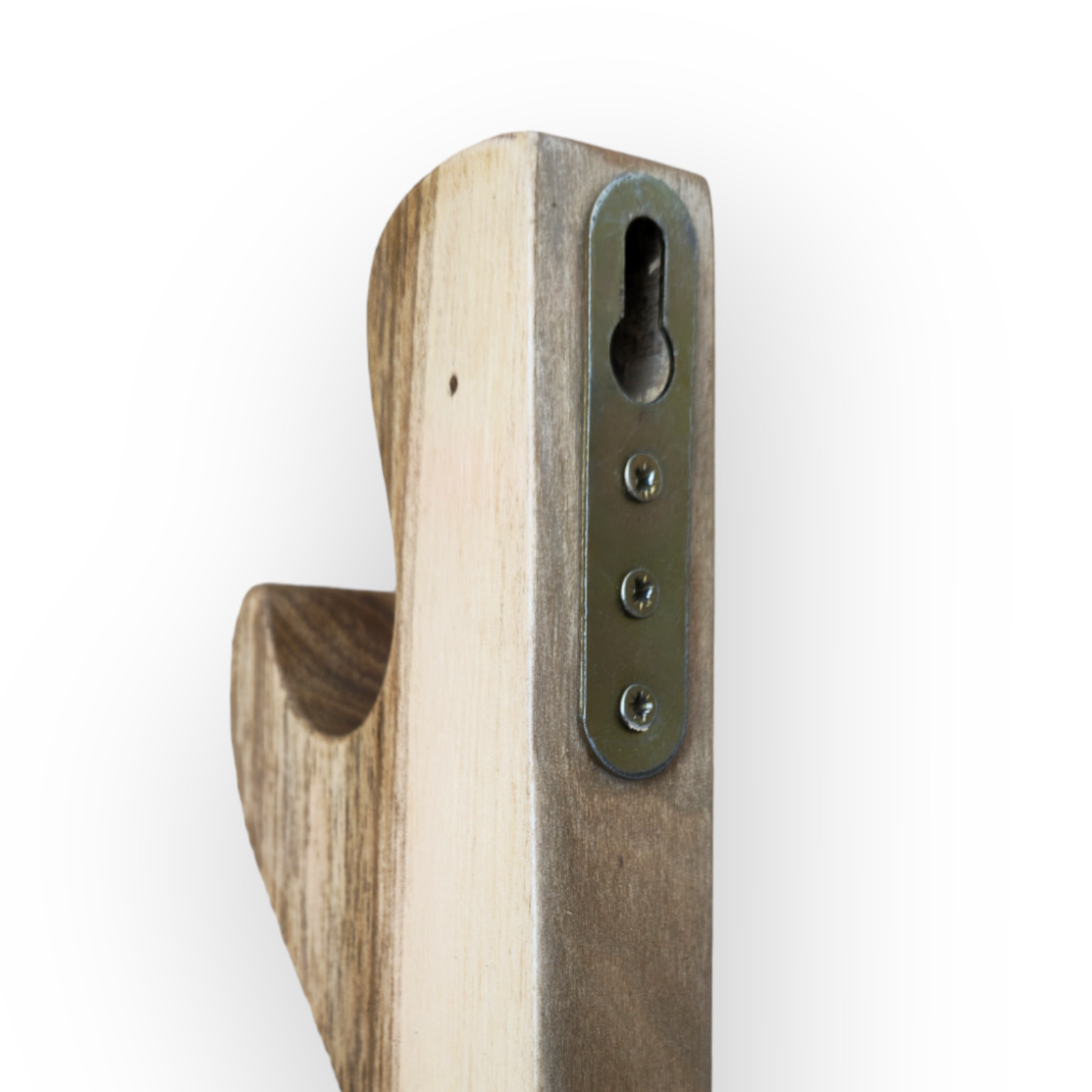 Wooden Wall Mounted Sword Katana Bokken Rack - Walnut Wood - 7-10 Layer