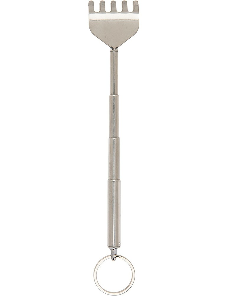 "Back Scratch" Extendable Keyring Key Clip Keychain NEW