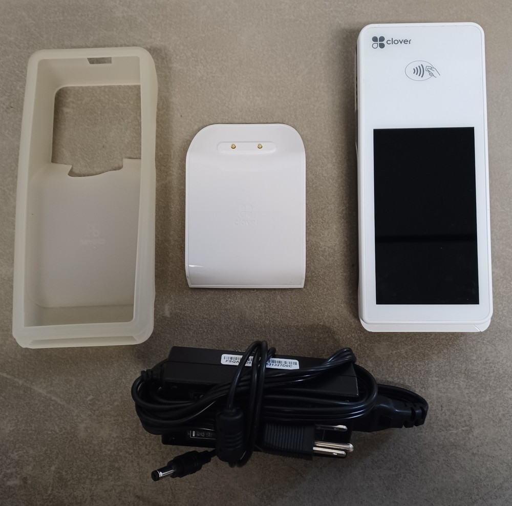 Clover Flex 2 C403 POS Card Reader w/Cradle (Used)