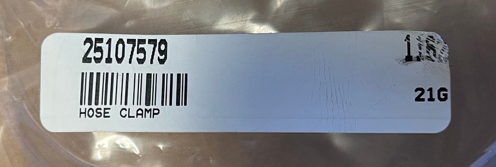 MACK Hose Clamp 25107579