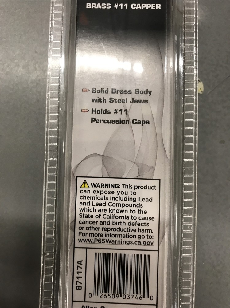 Black Powder Accessories Brass #11 Capper Muzzleloaders In-Line Thunder Cloud®