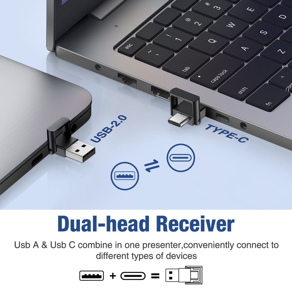 2.4 GHz Pointer Presentation Clicker for Powerpoint Presentations Presenter