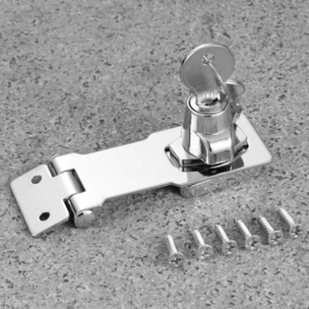 Customizable Size Install and Adjust the Locking Hasp and Staple as Needed