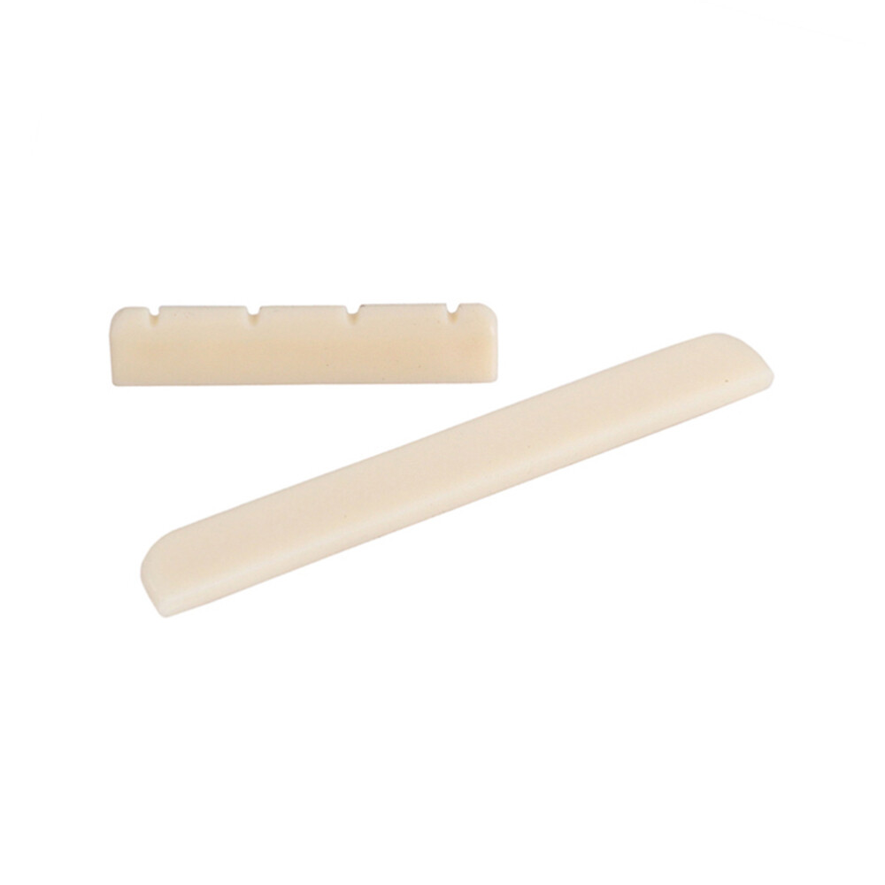 GL72 Plastic Replacement Bridge Saddle and Nut for Classical Guitar New