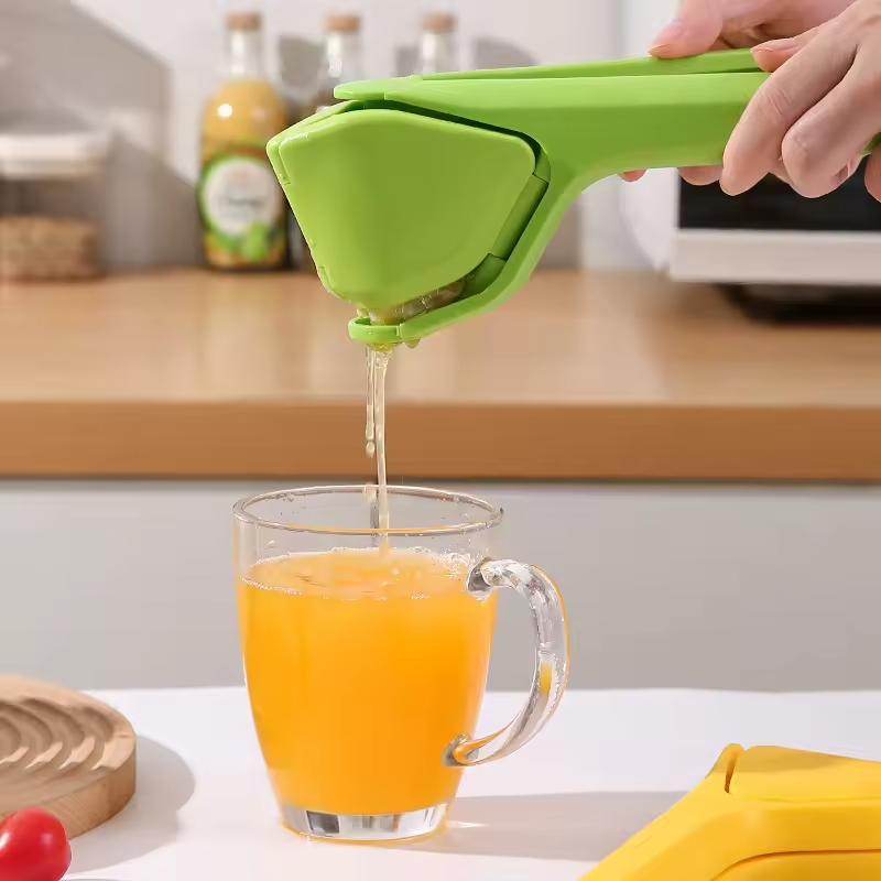 2-In-1 Lemon Lime Squeezer Hand Juicer Lemon Squeezer Max Extraction Manual