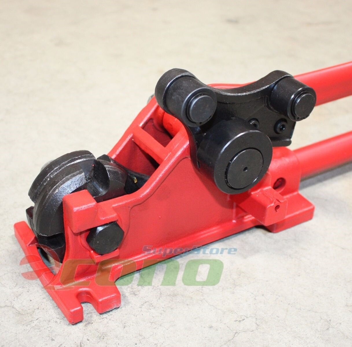 52" Manual 3/4" Rebar Bender & 5/8" Cutter #5 Cutting & #6 Rebar 90° 180° Bends