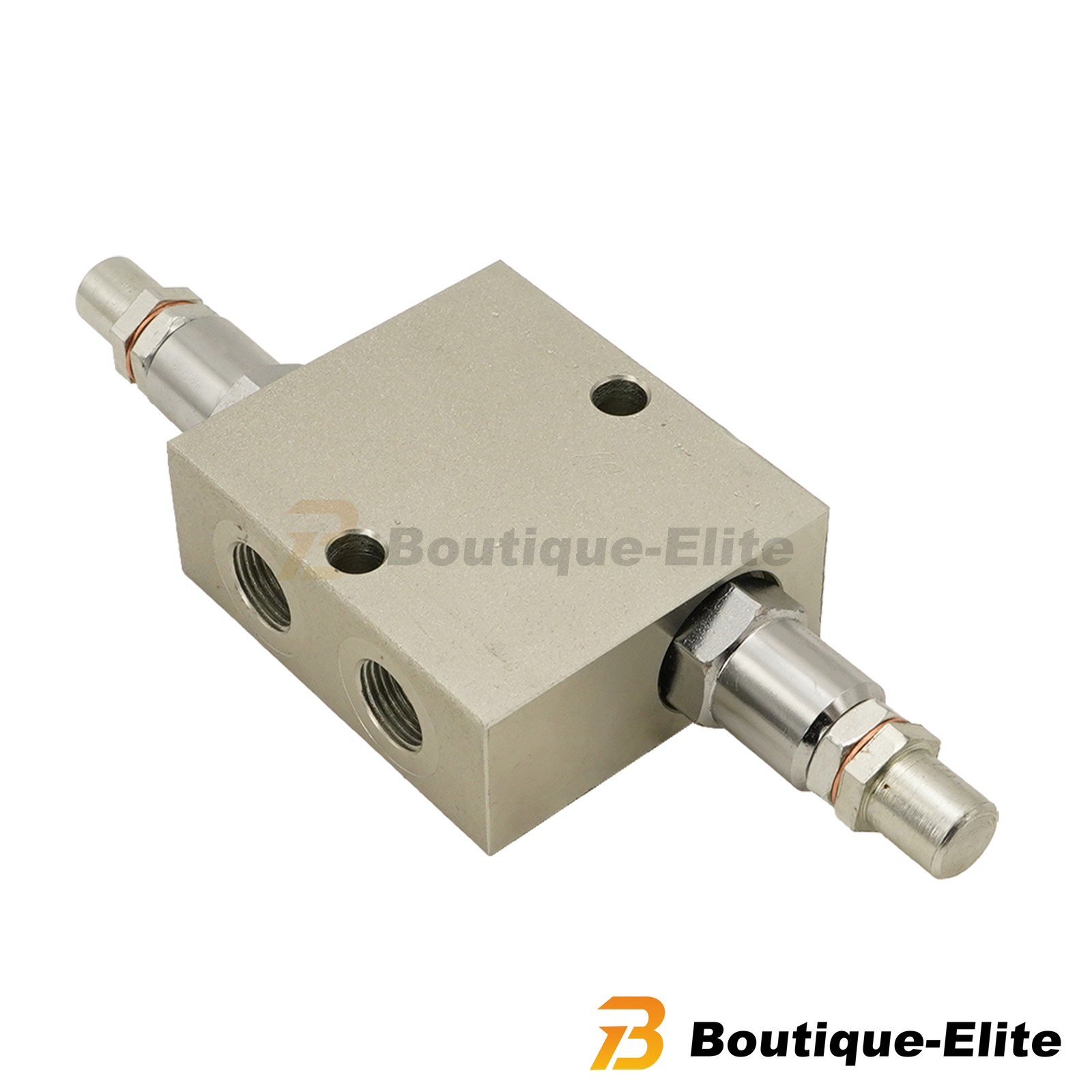 NEW Dual Crossover Hydraulic Relief Cushion Valve 3/8” NPT Ports 12 GPM Max Flow