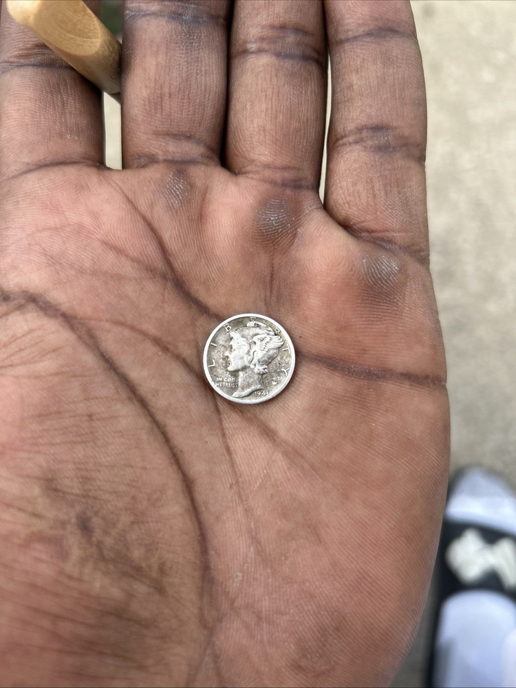 1943  Mercury Dime