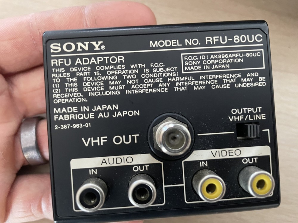 SONY EV-C8U 8mm Video Transfer Edit Dubbing Bundle w Case Camera, Tested Works