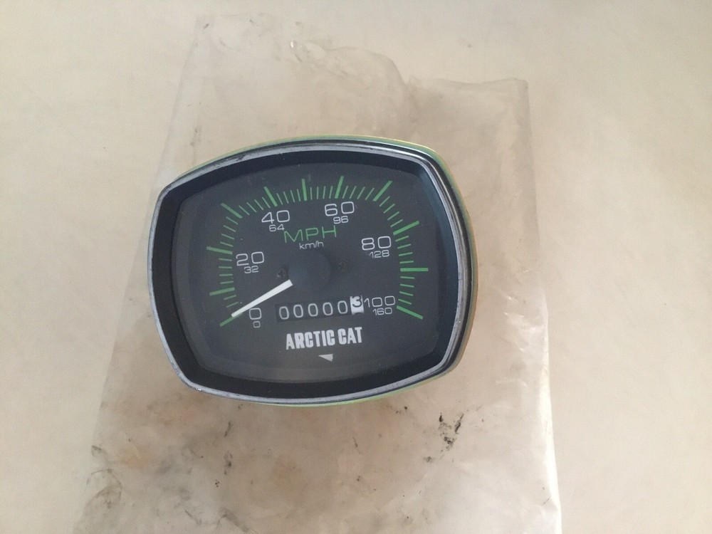 Nos Arctic Cat Vintage Speedometer