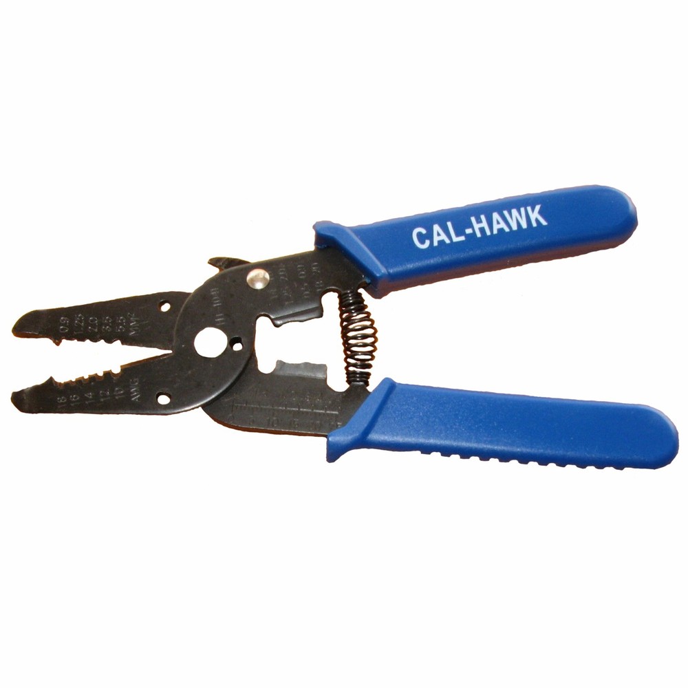 CAL-HAWK ( CPLWC7 ) Wire Cutter 10 - 22 Gauge 7" Spring Action Soft Grip Handle.