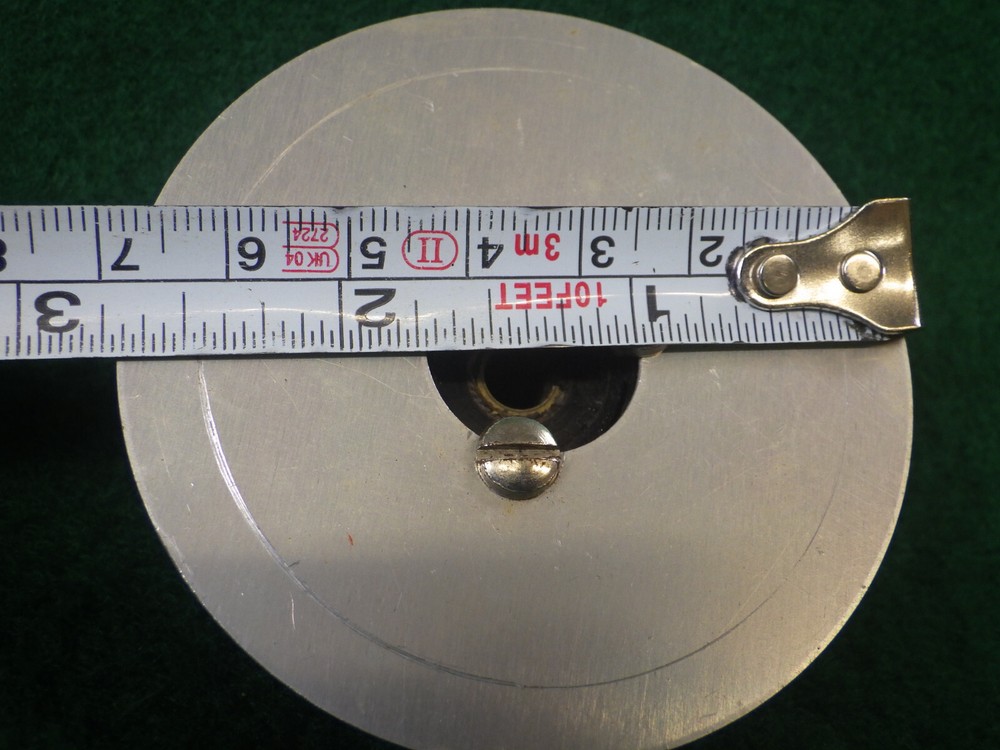 Vintage Variac/Autotransformer dial Black bakelite knob, with pointer, scale 3"