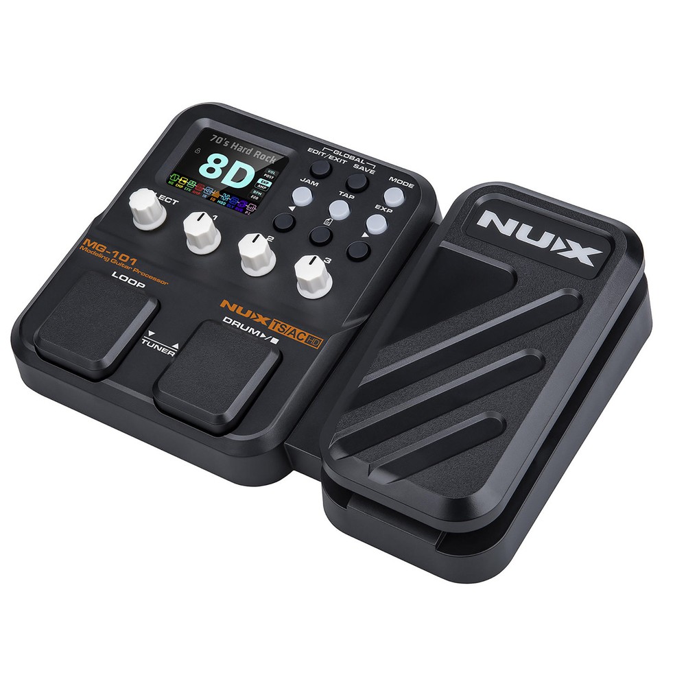 NuX MG-101 Entry-Level Guitar Amp / Cab / Effect Modeling Processor Pedal