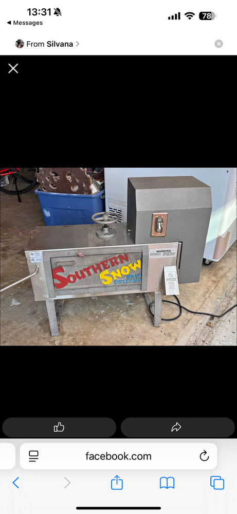 Snow Cone Machine - Southern Snow