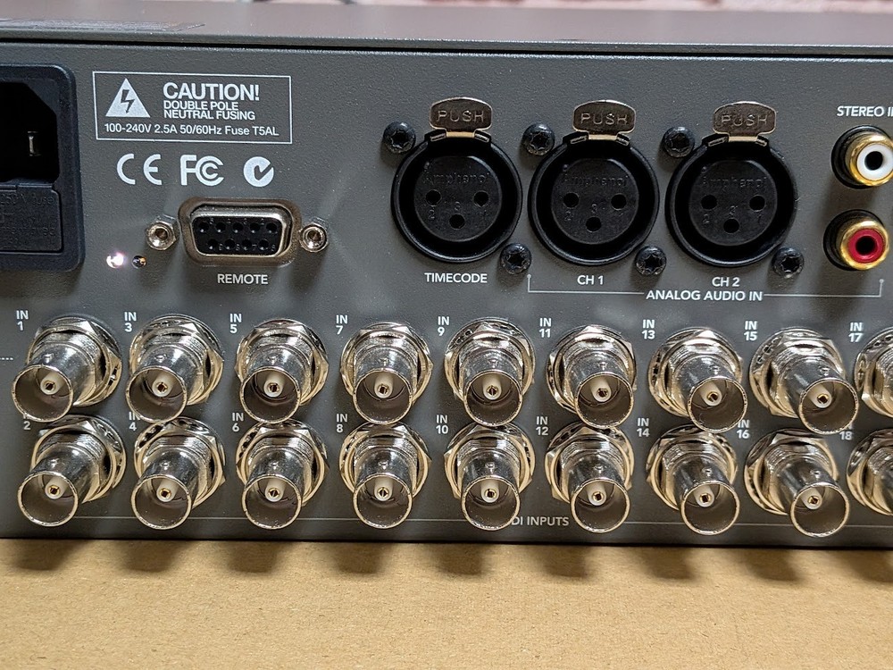 Blackmagic Design ATEM 2 M/E Production Studio 4K Switcher - Functional Unit