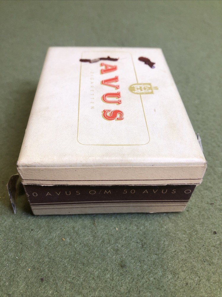 Empty 50 Avus Zigaretten Cigar Box