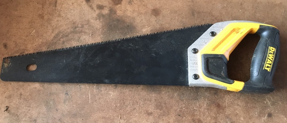DEWALT 15" Rugged Hand Saw Sharp Teeth
