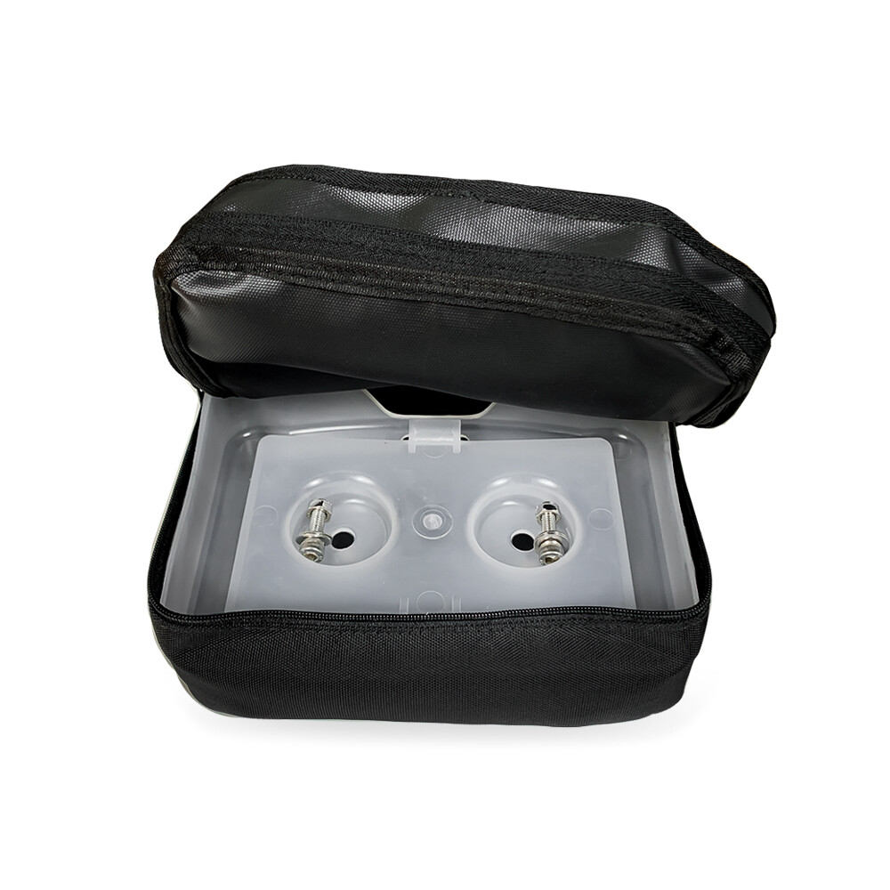 Black Fender Pack Tool Bag For SUZUKI DRZ400S DRZ400E DRZ 400SM DR-Z400 S/SM/E