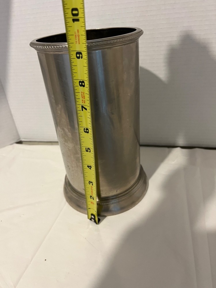 Towle Silversmiths Pewter 9.25 inch Vase