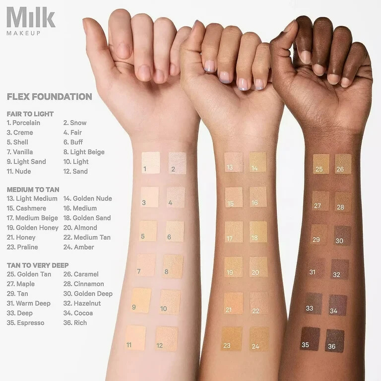 new authentic milk flex foundation stick