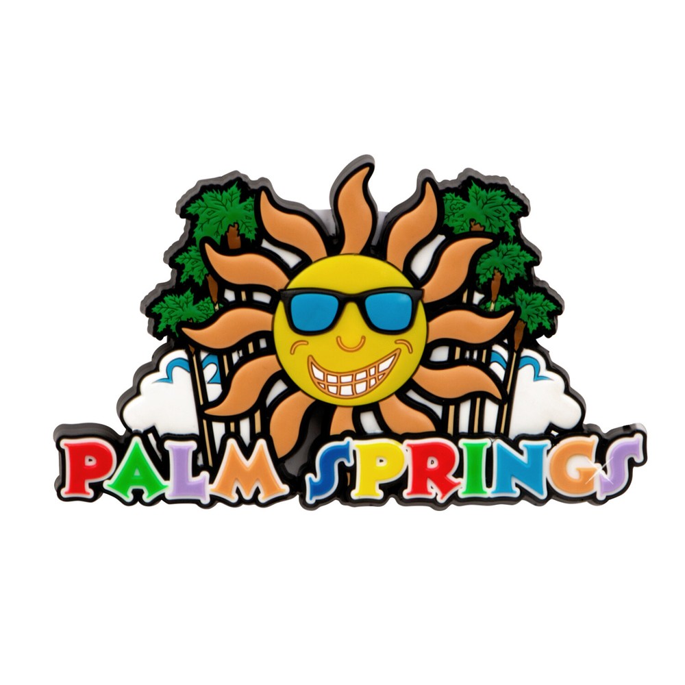 Palm Springs Rubber Magnet