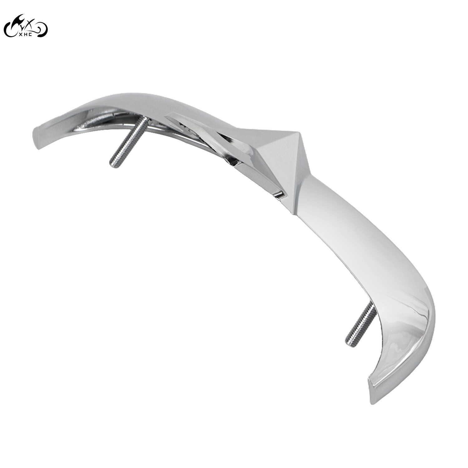 Chrome Front & Rear Fender Tip Mudguard Trim For Harley Heritage Springer FLSTS