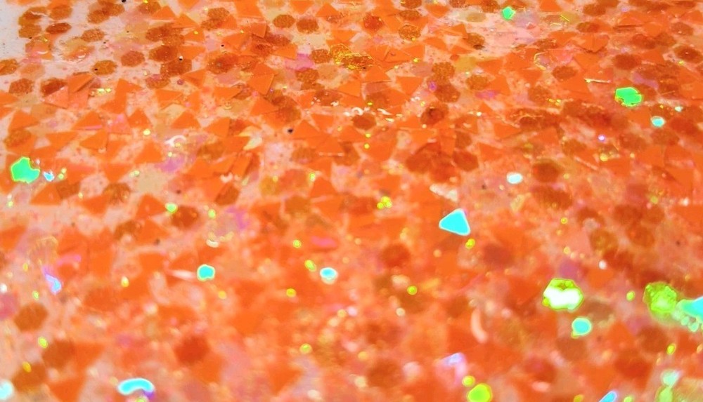 1 TSP Chunky Glitter Mix ORANGE