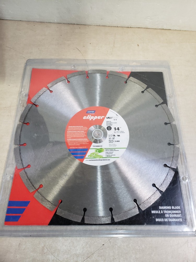 Norton Clipper Value Plus 14in High Speed Segmented Rim Saw Blade