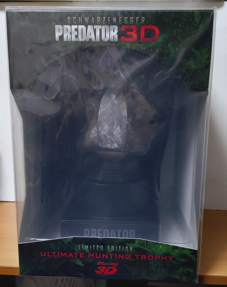 Predator Complete Blu-ray +predator head Collection. 1500 ltd super mint!