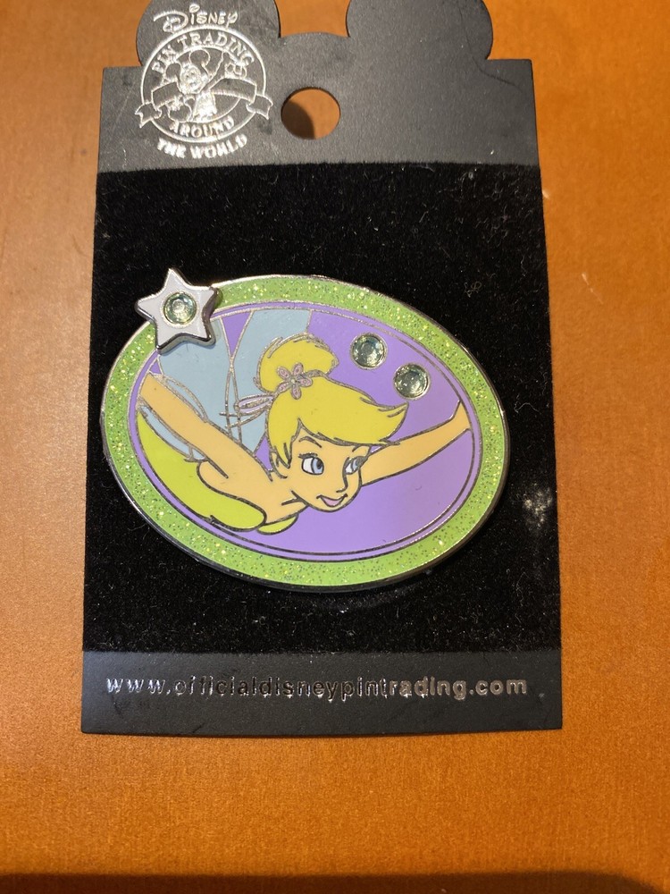 Disney DLR Tinker Bell Rhinestone Star Pin