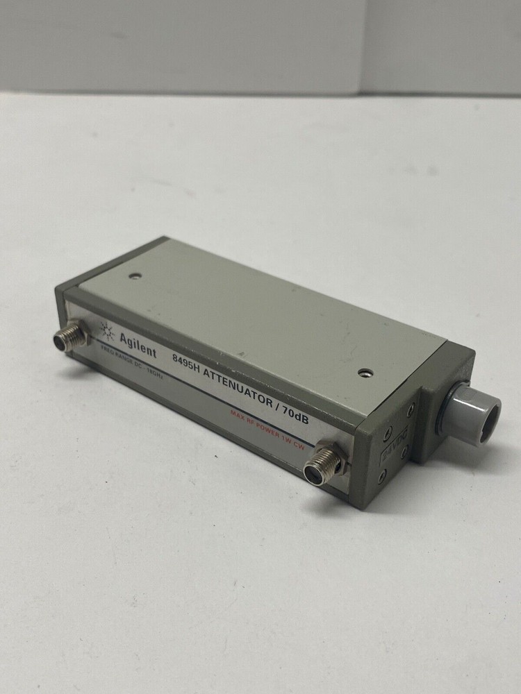 Agilent 8495H Programmable Step Attenuator, 18 GHz, 0-70 dB
