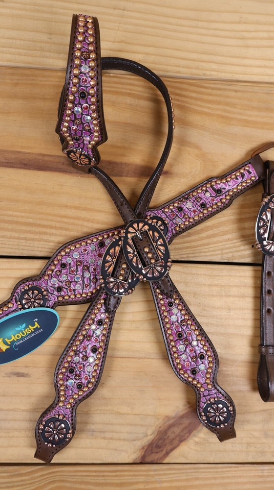 Headstall & Breast Collar Tack Set for Horse