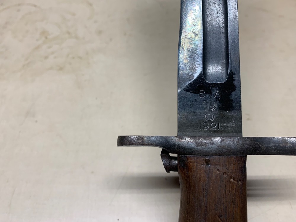 Springfield bayonet rare 1921