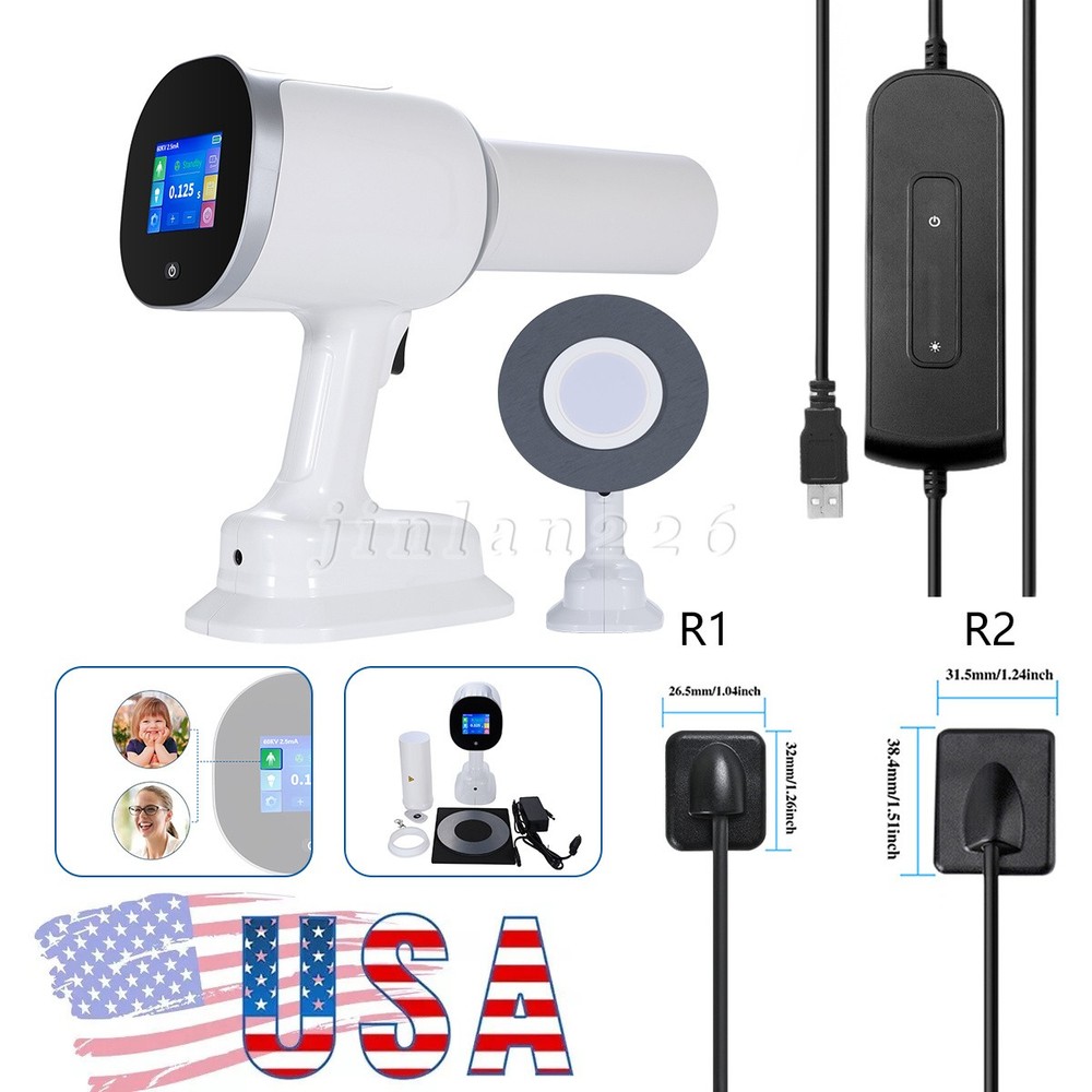 Dental X Mobile Unit System Ray Digital Machine High Frequency / Shield/Sensor