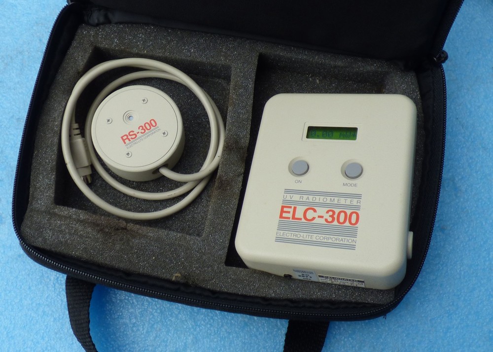 ELC-300 UV Radiometer UV intensity meter & RS-300 remote sensor head