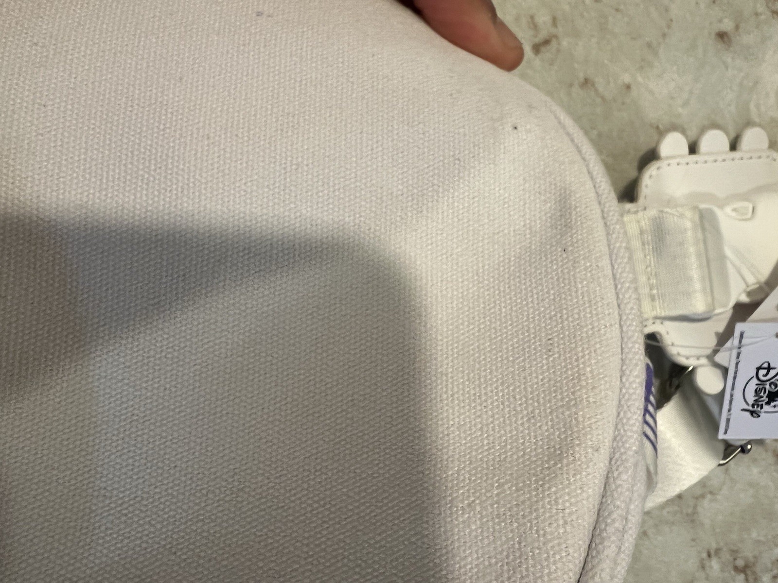 Disney Pixar Coco Movie White Guitar Sling Backpack Canvas Read