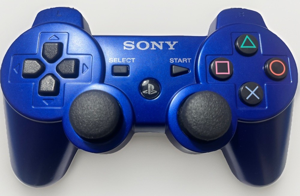 Sony PS3 DualShock 3 Wireless Controller – Blue OEM Original Tested