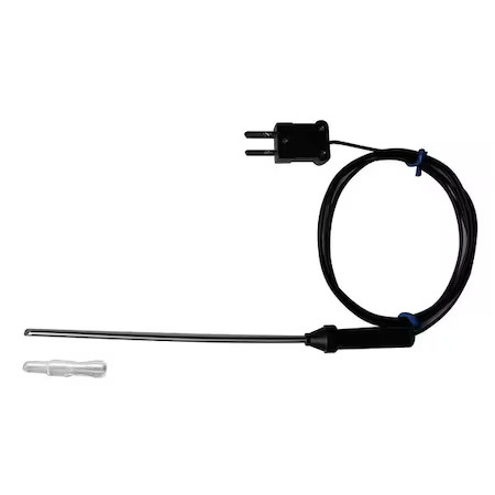 Temperature Probe, Mini Plug, Type J, 5Rmf3