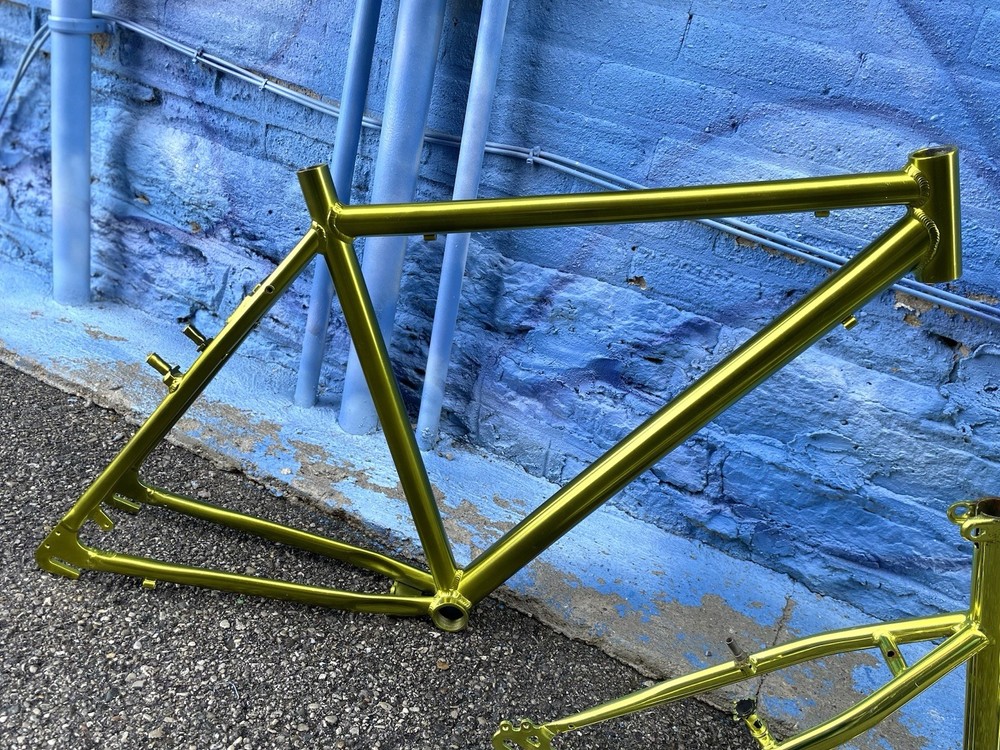 Unknown Prototype Frames - Pick One - Hybrid Mountain Style Bikes Gold