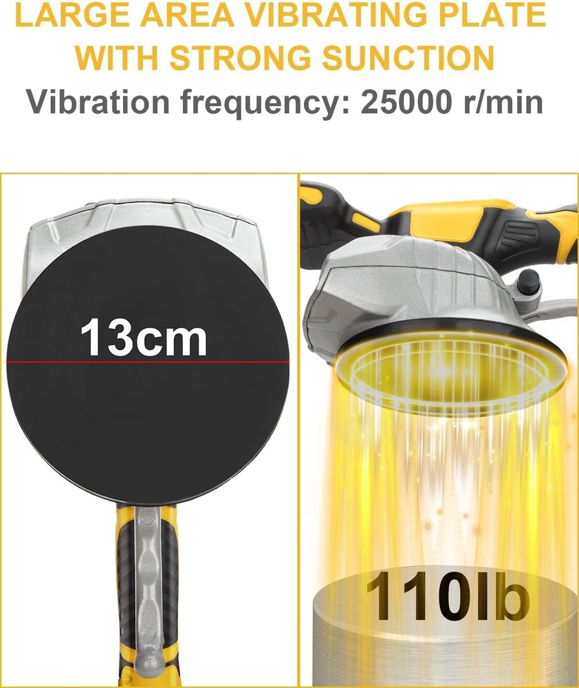 Tile Vibration Leveling Machine for Dewalt 20V Battery, Cordless Tile Vibration