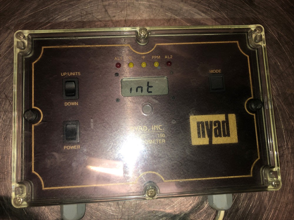 NYAD HYGROMETER DEWPOINT MOISTURE ANALYZER MODEL 150 103180
