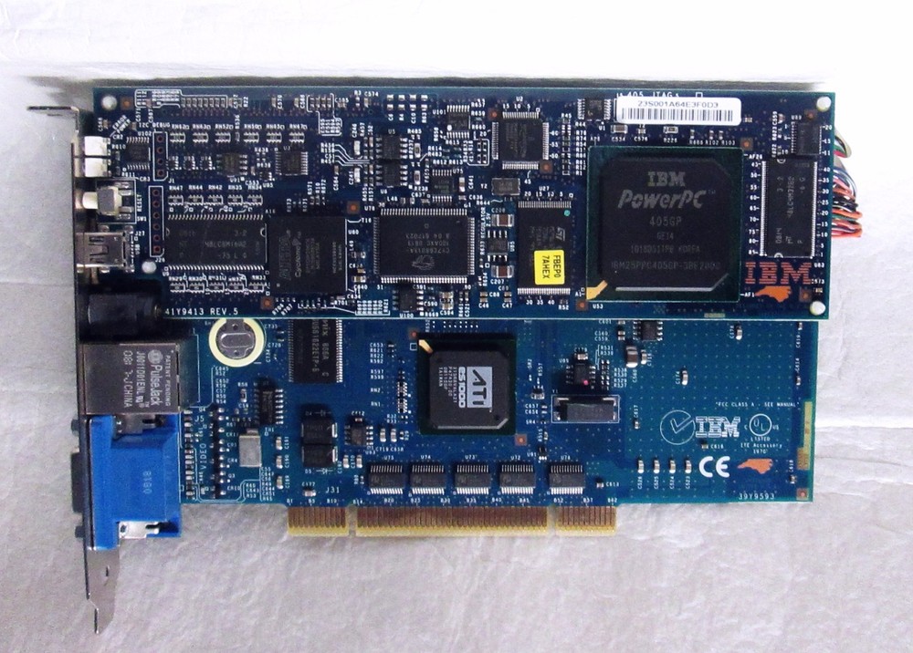 IBM 25PPC405GP-3BE200C PowerPC 405 GP System Board Same Day Ship