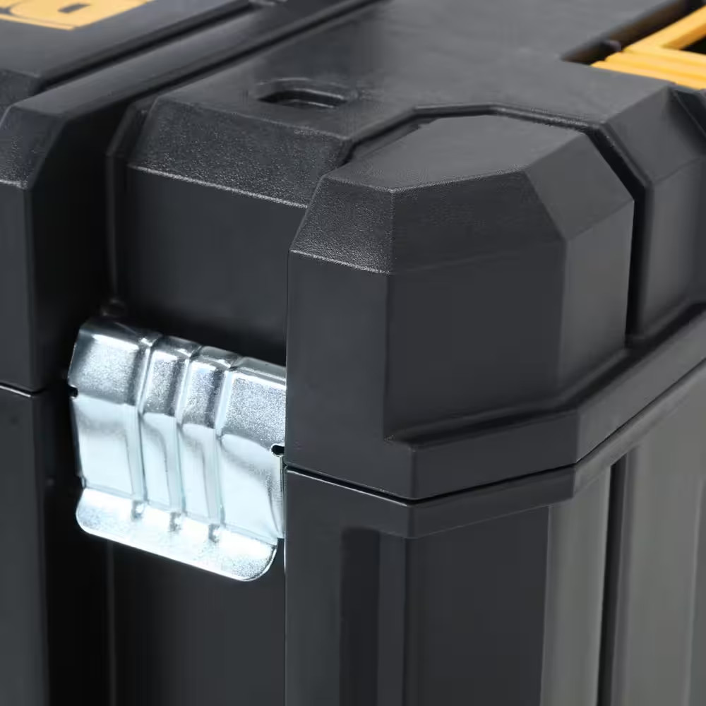 TSTAK VI 17 In. Stackable Deep Tool Storage Box