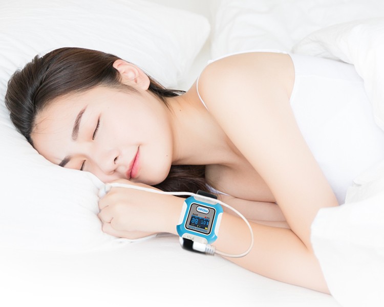 Sleep Apnea Wrist Pulse Oximeter