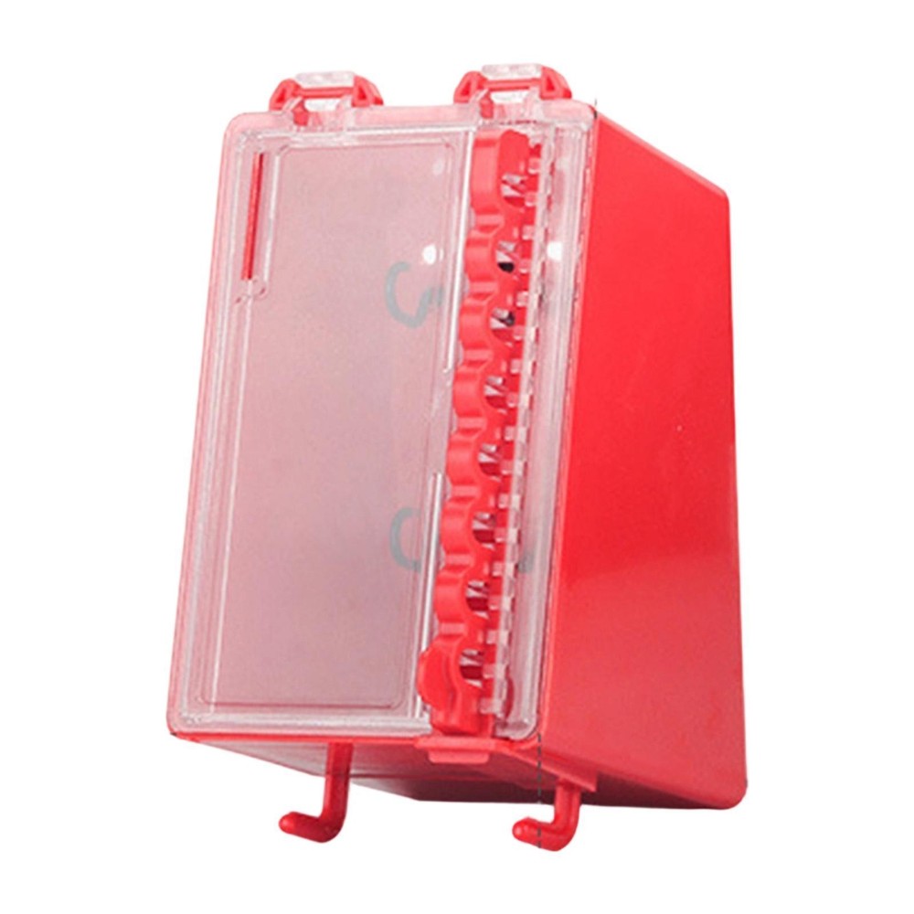 Lockout Tagout Lock Box Dustproof Durability with Transparent Panel