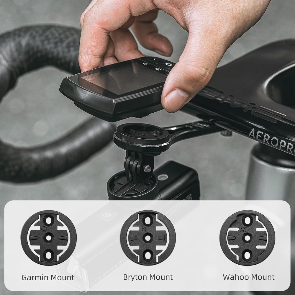 ROCKBROS Bike Computer Wireless GPS Speedometer BluetoothANT+with Cadence Sensor